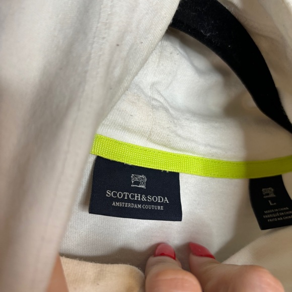 Scotch & Soda Funnel Neck Breton Pullover - Picture 2 of 8